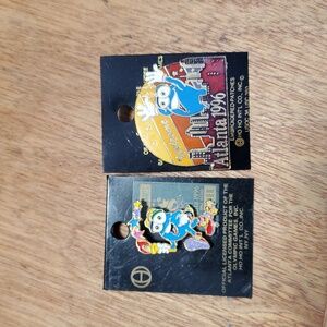 NEW VTG Authentic Olympic  Games Atlanta 1996 Lapel Hat Tack Pins AG766